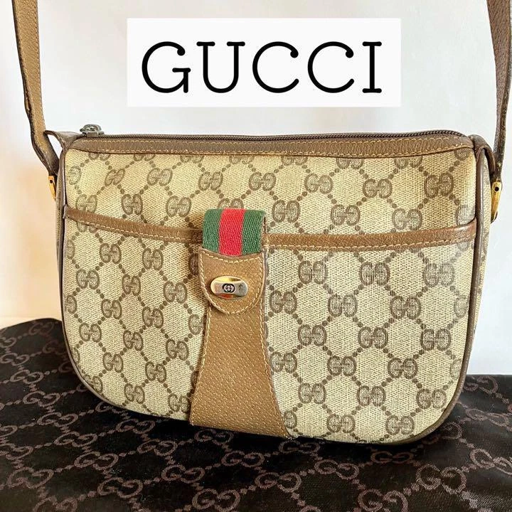 [Populaire] Sac à bandoulière vintage GUCCI Sherry Line GG