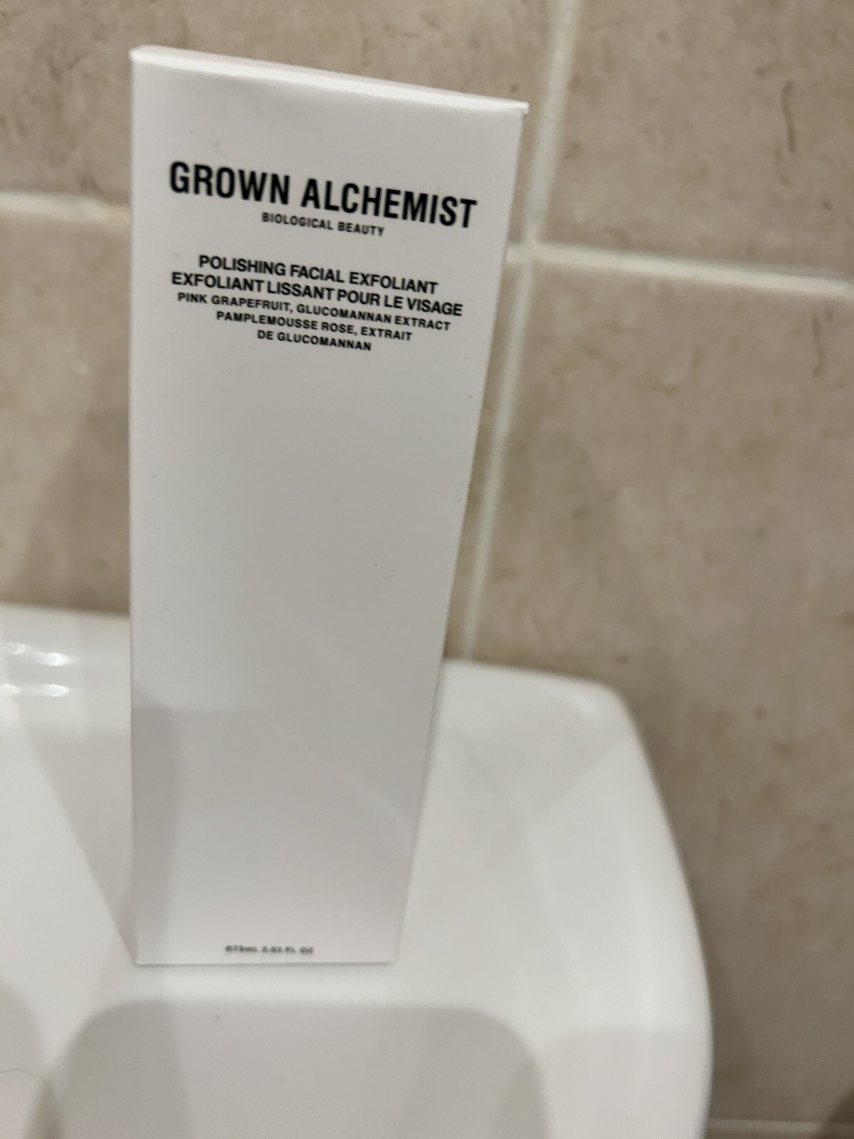 Grown Alchemist Polishing Facial Exfoliant: Pink Grapefruit Extract 75ML RRP £46