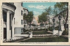 Postcard George Washington Inn Washington DC 1925