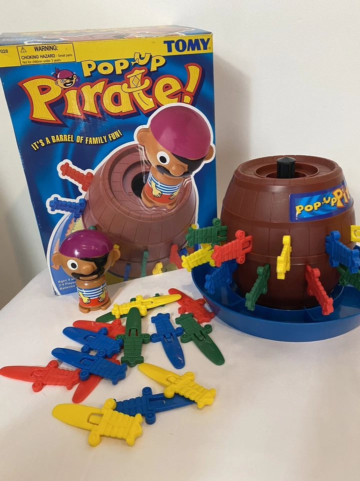 TOMY Pop-Up Pirate Game COMPLETE - Image 3 of 3