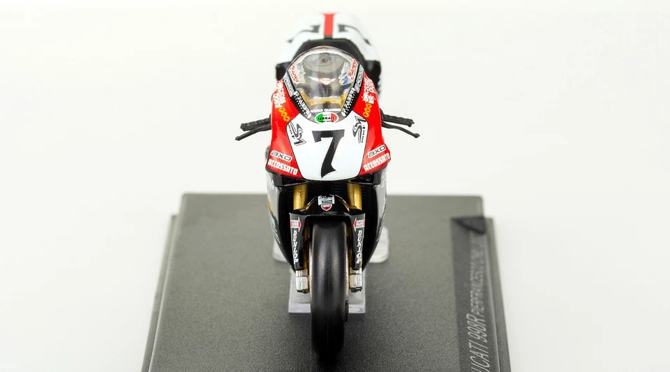 Ducati 998R Pierfrancesco Chili 2002 Scala 1:24 Numero 7 Modellino Superbike SBK - Immagine 4 di 4
