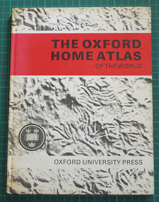 The Oxford Home Atlas Of The World - 3rd Edition - 1967 Oxford University Press