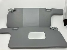 Fit For Mazda 626 1988-1991 Interior Vinyl Sunvisor Gray Pair Lhd