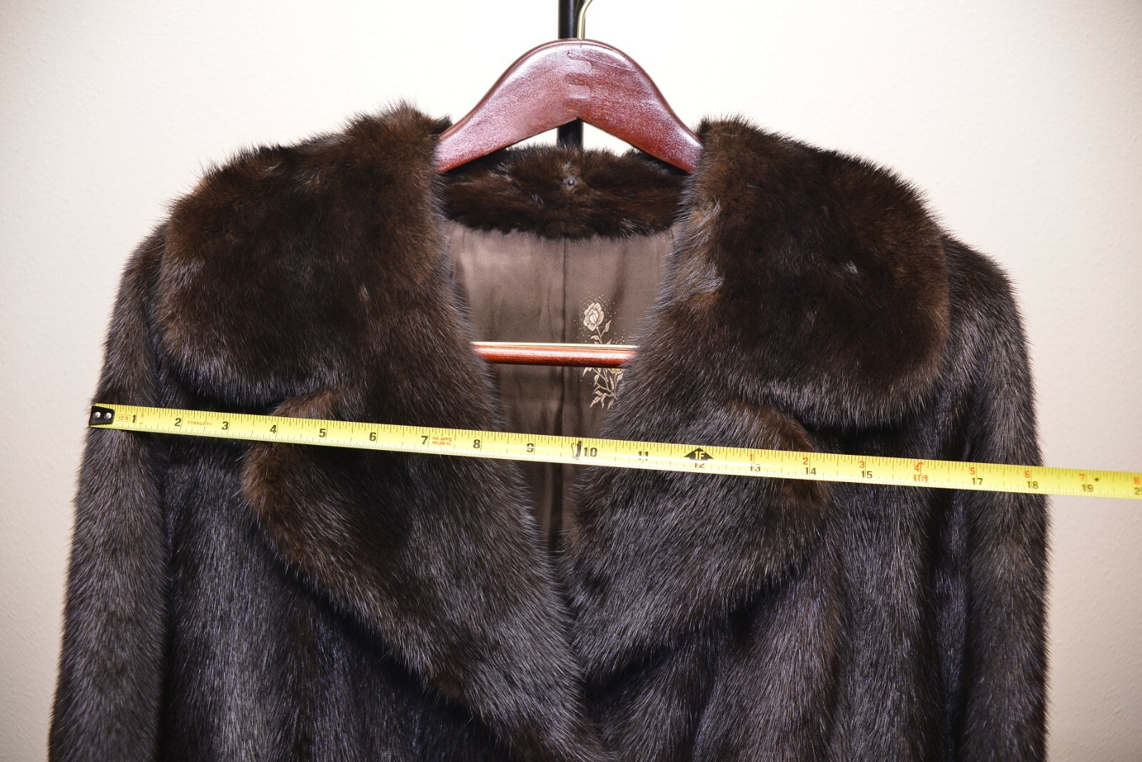 Vintage Beaver Fur Coat, Absolutely Medium … Gem