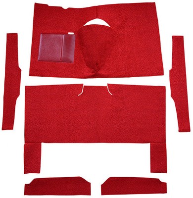 1960-1965 Mercury Comet Carpet -Loop |2DR, Sedan, Auto, Bench Seat, Cut & Sewn