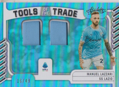 22-23 Chronicles Serie A Absolute Tools of the Trade Silver Manuel Lazzari 16/49