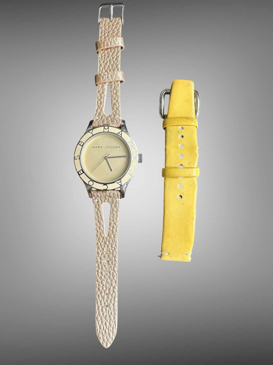 Marc by Marc Jacobs 40mm Cream Bezel White Dial Quartz Watch  display picture 3