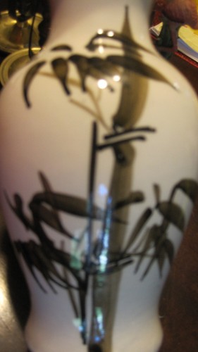 China Vase White Literate Bamboo Painting - Picture 12 of 12