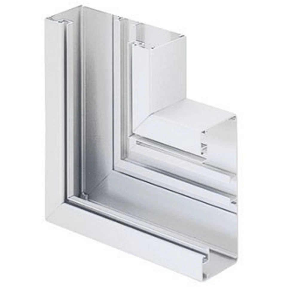 Gewiss Flachwinkel NP52214 für Brüstungskanal 70x170 mm PVC Farbe RAL9010