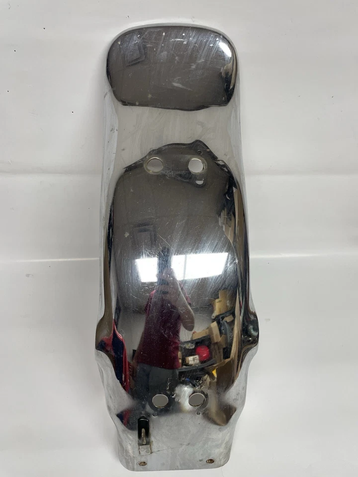 Guardabarros trasero Kawasaki KZ400 1975-77/guardabarros interior cromado OEM 35022-114 Foto 2 de 4