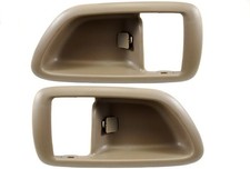 Fits 2005 To 2007 Sequoia Interior Door Handle Trim Left Right Front Rear Tan Fits 2005 To 2007 Sequoia Interior Door Handle Trim Left Right Front Rear Tan