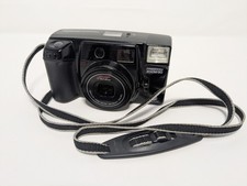 Minolta Freedom Zoom 90 35MM Film Camera Black Point  Shoot Film Untested