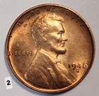 1946-S  Lincoln Cent BU  Nice Red Color  #2