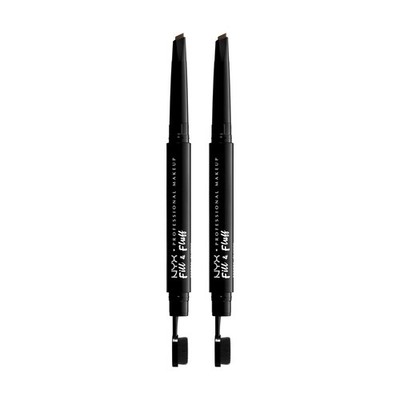 Fill & Fluff Eyebrow Pomade Pencil - Ash Brown (Pack Of 2)