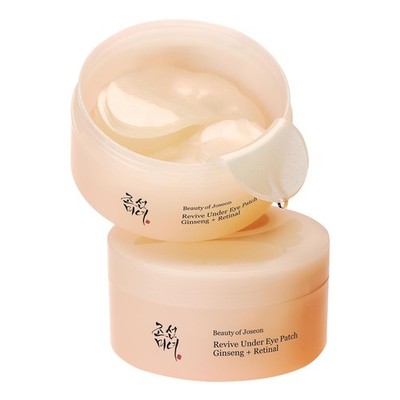 Revive Under Eye Patches - Anti-Aging, Hydrating, Ginseng & Retinal, 60 Sheets