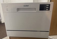 Comfee' KWH-TD602E-W Table Top Dishwasher Compact White