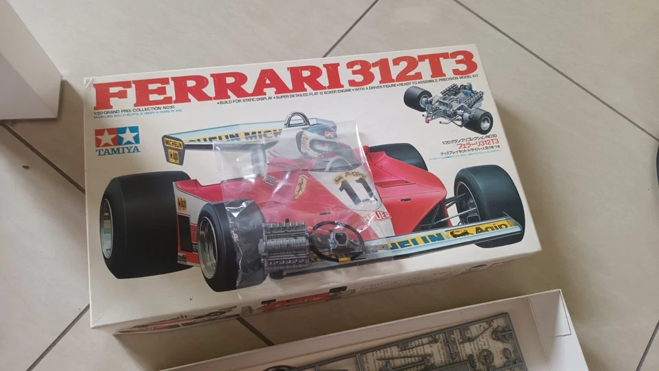 tamiya ferrari 312T3 GC2010 1:20 1979 NIOB - Immagine 3 di 4