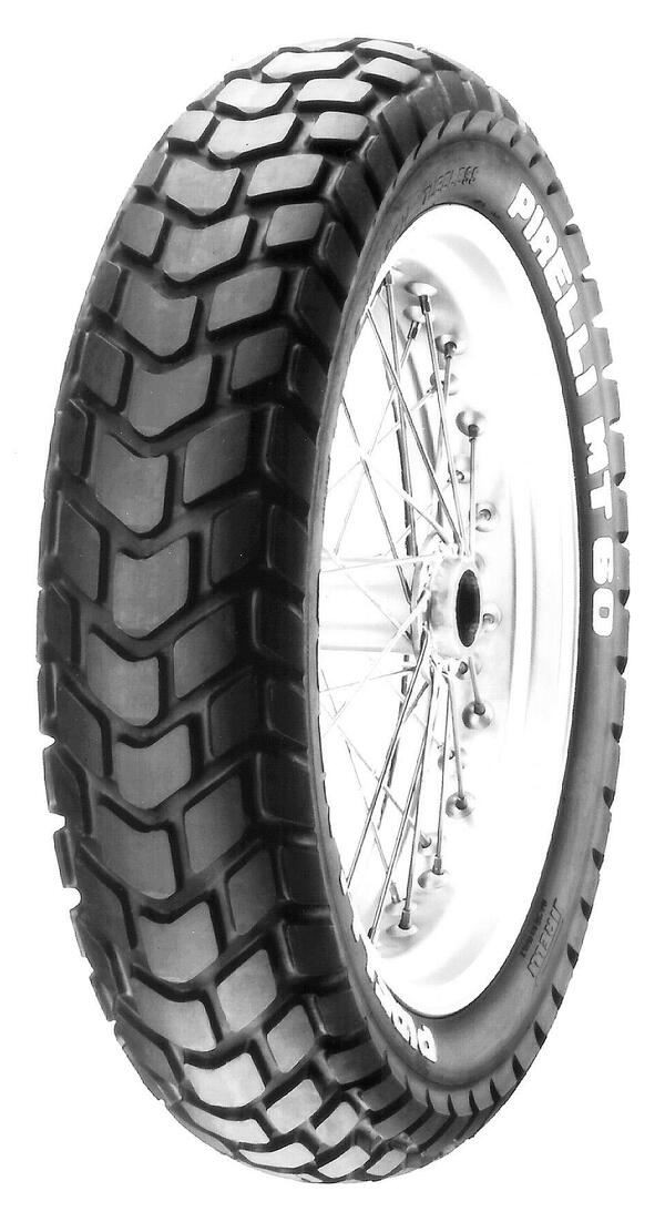 TYRE PAIR PIRELLI 90/90-21 54H MT60 + 120/90-17 64S MT60 (E) - Image 11