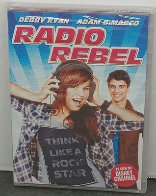 Radio Rebel (DVD, 2012) Debby Ryan Adam Dimarco NEW SEALED
