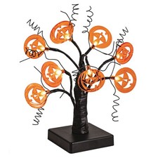 Mudpie - Pumpkin Light-Up Mini Tree - 4003048...