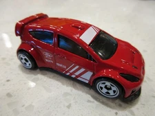 2025 Hot Wheels Silver Series '12 Ford Fiesta RED Diecast Toy Race Car