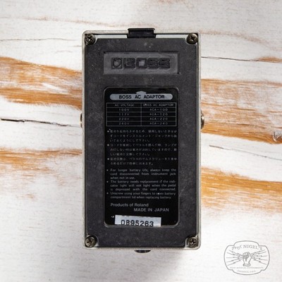 初期 日本製 MIJ Japan BOSS GE-7 Equalizer Boss GE-7 Equalizer MIJ Black Label Vintage Made in Japan | eBay