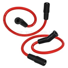 2pcs Spark Plug Wire Cap For Road King Electra Glide Street Glide Road Glide