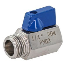 Innovative Design of Miniature Ball Valve Made from Reliable 304 SS Material