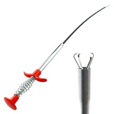 Plumbing Grabber Sink Grabber Flexible Claw Pickup Tool for Litter Pick, Drai...
