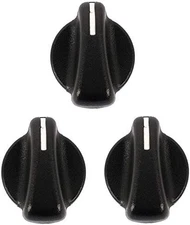 KARPAL AC Heater Control Knob Switch Jeep Dodge 3-Pack