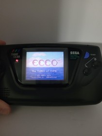 SEGA Game Gear Handheld Console 2 Games Bag And Car Charger - Read Description 