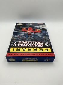 Ferrari Grand Prix Challenge Acclaim Nintendo NES Complete, CIB, USA 1992