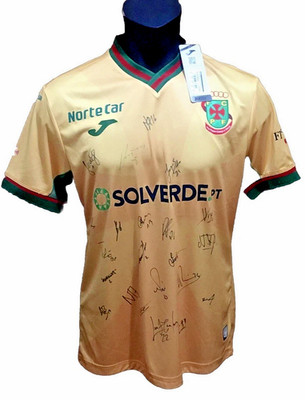 FC Paços de Ferreira 2021/23 Shirt Joma  BNWT  Signed Team Vs Benfica MatchWorn
