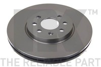 2X NK Bremsscheibe 203652 FüR Combo Meriva Opel Tour GroßRaumlimousine X03 Corsa
