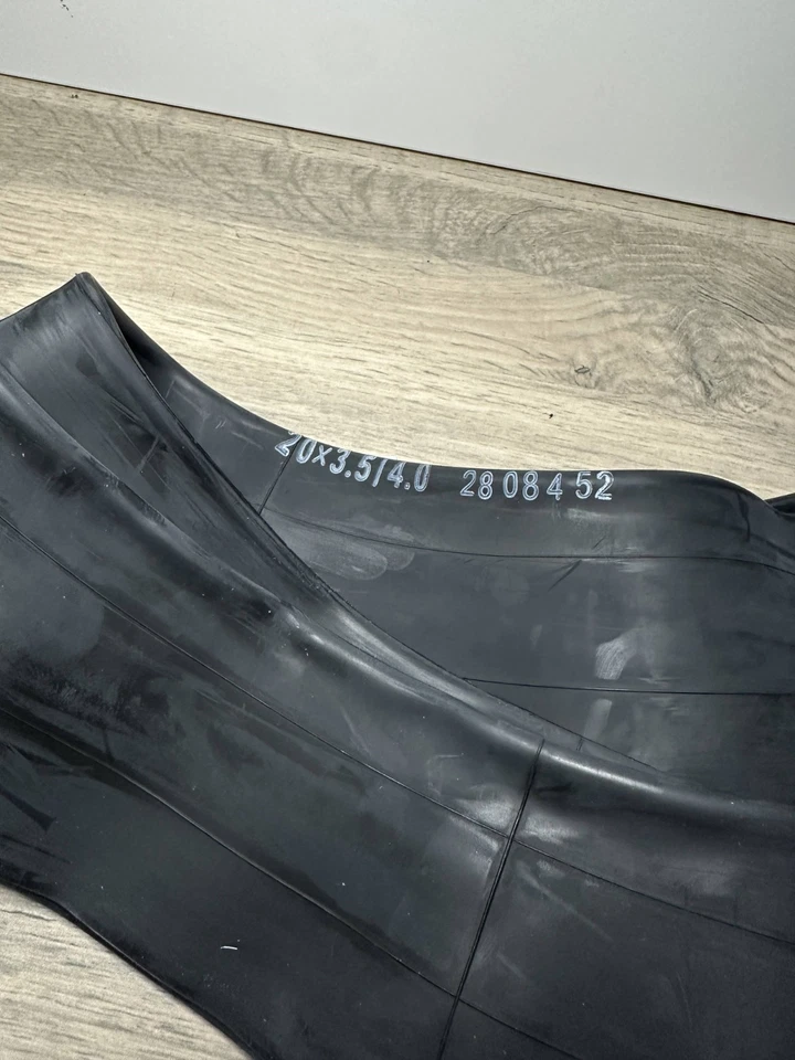 YunSCM Heavy Duty Bike Inner Tube 20x3.5/4.0 AV Butyl Rubber Fat Tyre NEW - Image 4 of 4