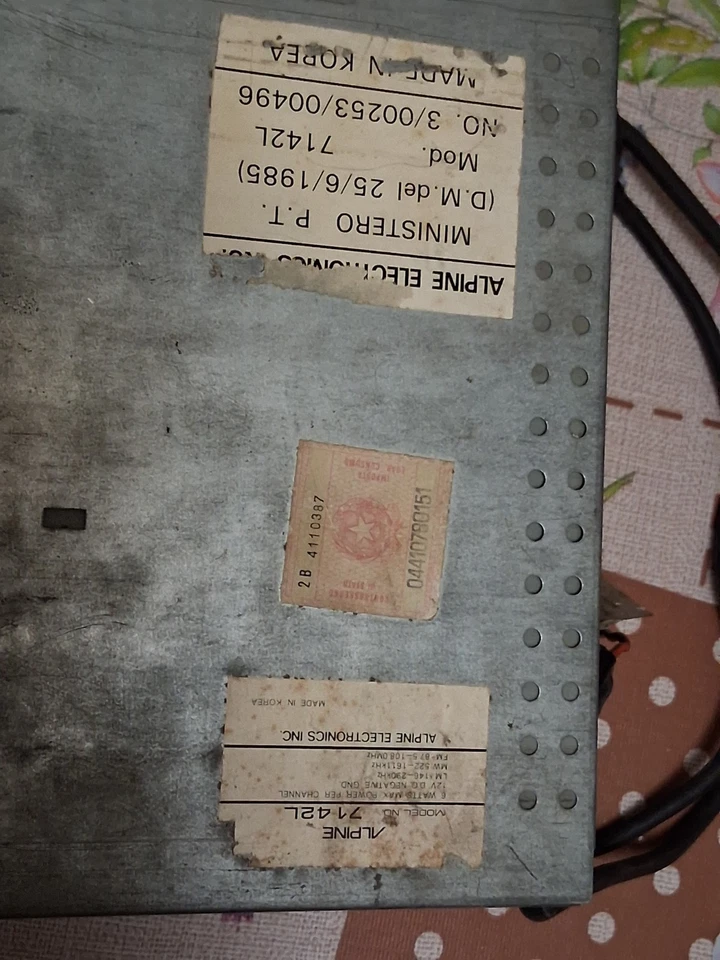 Autoradio Alpine 7142l - Immagine 2 di 2