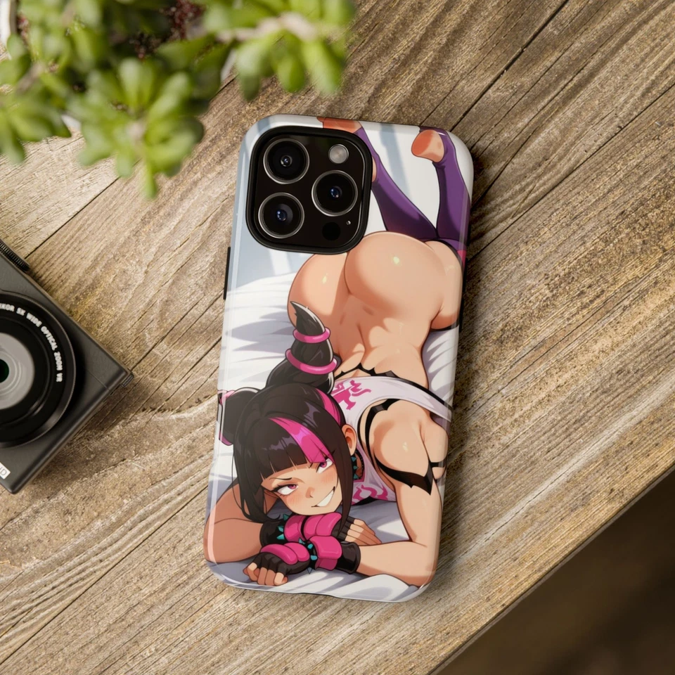Juri Han Street Fighter Waifu Tough Case Cover Protective For Fan Gift V19 - Image 2 of 4