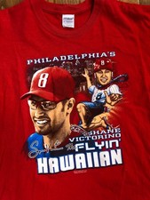 Shane Victorino Philadelphia Phillies MLB Caricature T Shirt QT7099