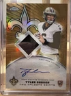 2025 Topps Chrome Tyler Shough Gold Refractor (RAW)