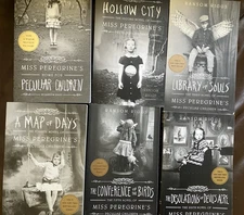 Miss Peregrine's Home For Peculiar Children Complete 6 Book Lot Ransom Riggs
