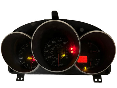 Speedometer Instrument Cluster Dash Panel Gauges 2004 Mazda 3 2.0L 112,448 Miles
