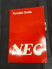 NEC Portable Guide for ProSpeed 286 personal computer vintage 1989 PC guide book — photo 1