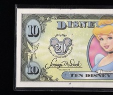 Cinderella Disney Dollars (1968-Now) for sale | eBay