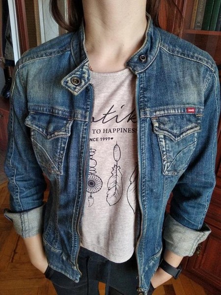 Women Gas Jacket Navy 34 / XS / 42