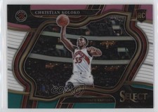2022-23 Panini Select Courtside Teal White Pink Prizm 1/49 Christian Koloko 0d53