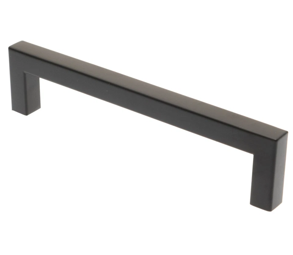 Möbelgriffe schwarz Küchengriffe BA 128 - 480mm Türgriffe Schrankgriffe *2005