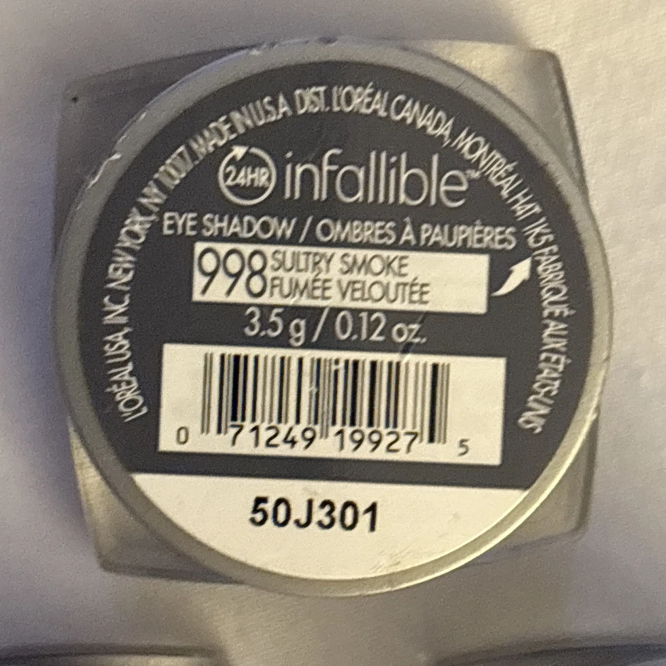 Lot Of 5 L'Oreal Infallible 24HR Eye Shadow Mix Discontinued Colors HTF - Image 4 of 4