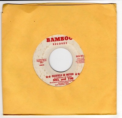 Mel and Tim-Backfield in Motion (VG+)