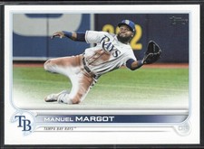 2022 Topps Manuel Margot Tampa Bay Rays #612