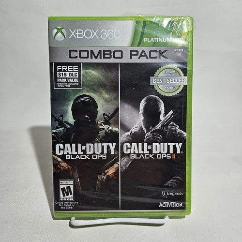 Call of Duty: Black Ops 1 & 2 Combo Pack Xbox 360 Brand NEW Factory Sealed